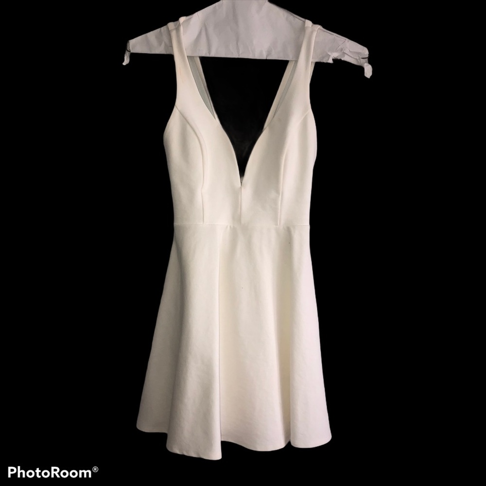 White Skater Dress